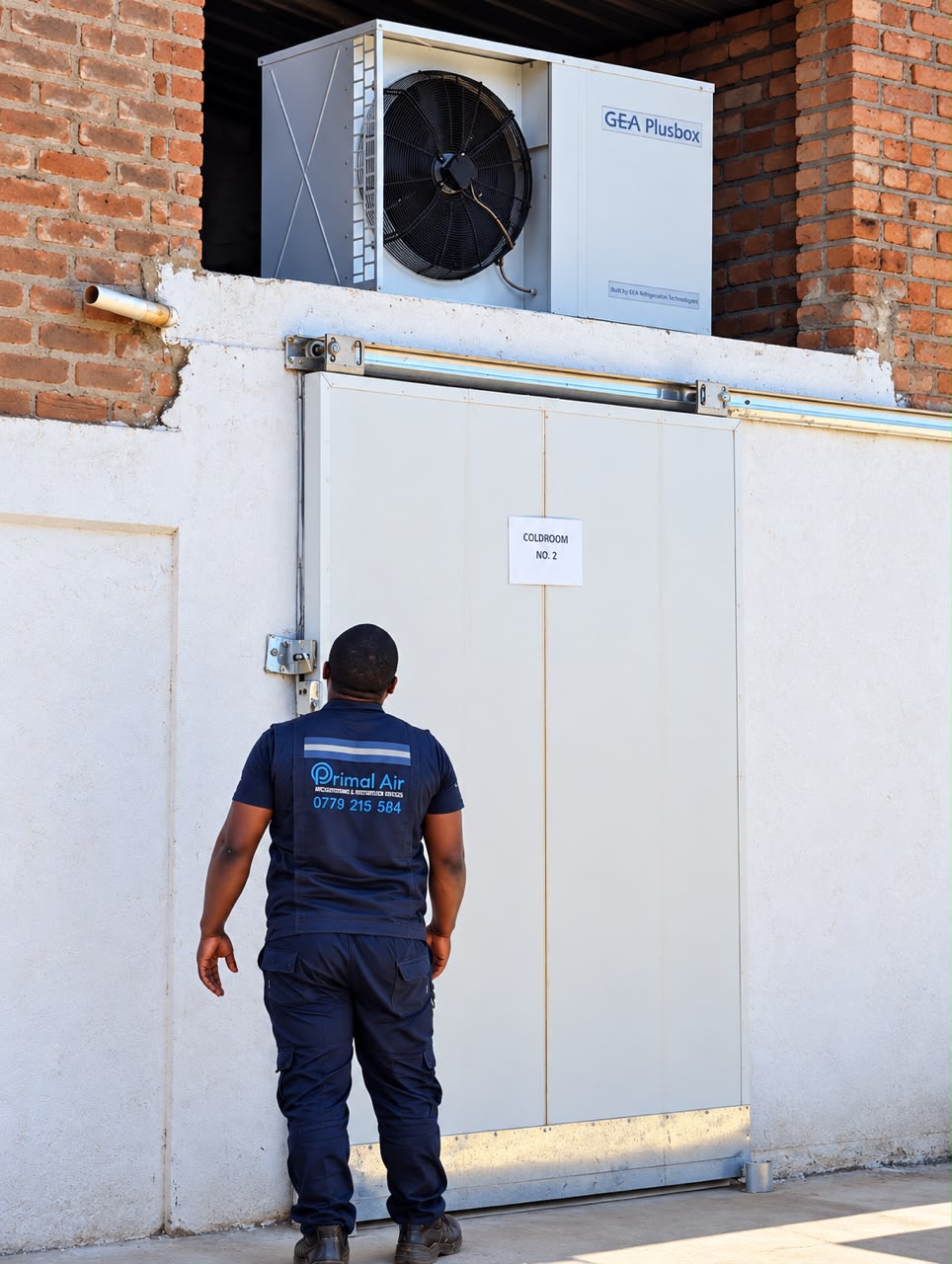 Cold room installed by Primal Air